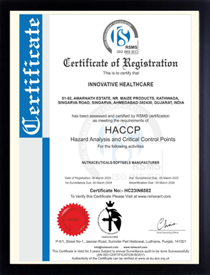 HACCP Certificate