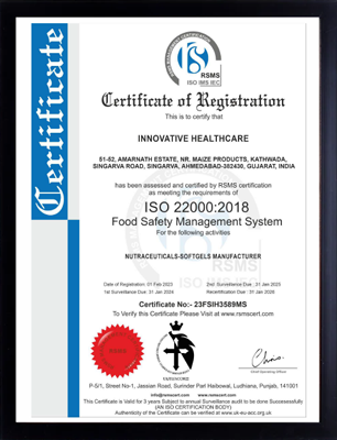 HACCP Certificate